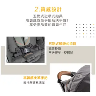 奇哥Joie parcel™輕量三折手推車 秒收|輕便手推車|可登機|登機車-【六甲媽咪】