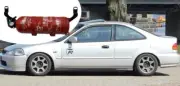 suitable Honda Civic gen 6 Fire Extinguisher Holder Bracket