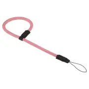 Camera Wrist Strap, Braided Adjustable Wristlet Lanyards Rope Style2, Pink