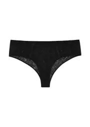 Simone PÉRÈLE Comete Lace Briefs - Black 1 (UK 8 / S)