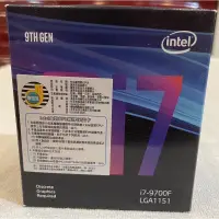 在飛比找蝦皮購物優惠-(空盒)intel 英特爾 i7-9700F LGA1151