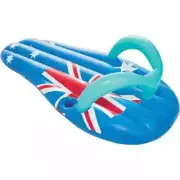 Inflatable Aussie Flag Thong Blow Up Australia Day Beach Pool Bed Jumbo Size