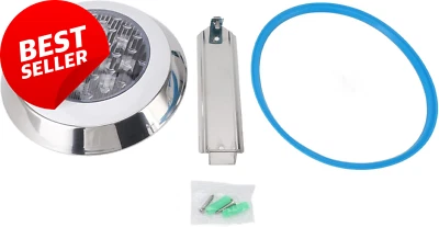 LED Pool Light, Submersible, Waterproof, Wall Mount, 12W, Pond/Spa