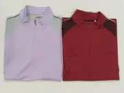 NEW LADIES’ ADIDAS GOLF CLIMACOOL SHORT SLEEVE MOCK SHIRT, PICK A COLOR SIZE MED