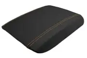Console Lid Pull Over Cover Leather for GMC Denali 2003-2008 Orange Stitch