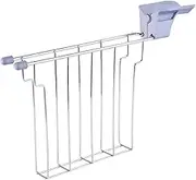 Llazsybz Toast Slice Holder Bread Shelf Accessories Kitchen Sturdy Toaster Grill Rack Sandwich Grill Warmer Stand for Broiling Baking, Grey