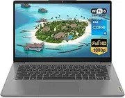 [Lenovo] Ideapad 3 14" FHD (1920x1080) IPS LED Display, Fingerprint Reader, Intel Core i5-1135G7 up to 2.4GHz, 4Cores, 8GB RAM, 512GB SSD, HDMI, Arctic Grey, Windows 11 Home, EAT 64GB SD Card