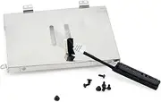 Deal4GO 2.5" SATA Hard Drive Caddy Bracket w/ SSD HDD Cable Connector for HP ZBook 15 G3 G4 DC020029U00 848231-001
