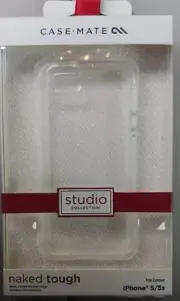 Case-Mate Studio CLEAR Case For iPhone 5 / iPhone 5s / iPhone SE - Brand New