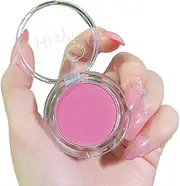 JHIALG Girl Matte Blush Peach Cream Makeup Orange Pink Cosmetics Contour Ro Tint Cheek Red Palette Blusher O8B7 1.5g