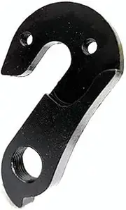 FIQOME 2PC Bicycle Parts Mech Dropout, for KHS #3180 Xc24 MTB Gear Rear Derailleur Rd Hanger Gravel Carbon Mountain Bike Frame 29Er Hook Bike Derailleur Hanger(Black QA000312BKP2)