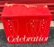 Set of 12 Champagne Glasses Crate & Barrel