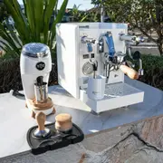 BELLEZZA GIULIA IN CUSTOM WHITE + BREWSPIRE DESIGNS & NICHE ZERO WHITE + PRECISION STARTER PACK