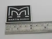 4pcs Replacement Martin Audio Speaker Badge Emblem 50mm Logo Aftermarket