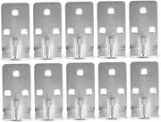LIFKICH 10pcs l Shaped Fire Extinguisher Bracket Wall Mount Holder for Fire Extinguishers Easy Install