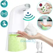 350ML Automatic Foam Soap Alcohol Dispenser Touchless Hands Free Motion Sensor