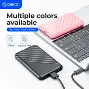 ORICO 2.5'' USB C Hard Drive Enclosure USB3.1 to SATAIII External SSD HDD Cases