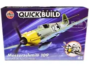 MESSERSCHMITT BF109 PLASTIC SNAP ON AIRPLANE MODEL KIT AIRFIX QUICKBUILD J6001
