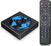 EFFOT Android 11.0 TV Box, X98 Mini 4K Ultra HD Streaming Device for TV, 4GB RAM + 32GB ROM, Smart TV Box with HDR10, 2.4G & 5G Wi-Fi 5, 100M Ethernet, BT 5.0, Amlogic S905W2 Quad Core ARM Cortex A35