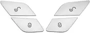 for Mercedes-Benz, W213 W205 C E S Class W222 GLC X253 2015-19 Car Front Door Lock Switch Unlock Button Sticker Trim Cars Styling Car Door Unlock Switch(Left Side Door)