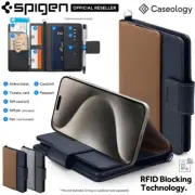 Caseology SPIGEN RFID Blocking Nano Pop Passport Stand Card SIM Pen Holder Cover