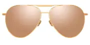 Linda Farrow CARTER LFL999 C5 Men's Sunglasses Gold Size 65