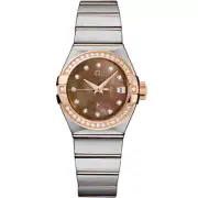 Omega Constellation Brushed Co-Axial Chronometer 123.25.27.20.57.001 Woman