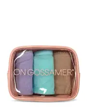 On Gossamer Mesh Bikinis, Set of 3