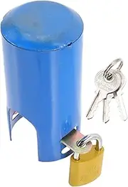 Generic 1 Set Outdoor Water Spigot Lock Protective Cover Security Lock for Garden Taps Easy Installation Durable Construction Prevents