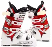 New Atomic RT Ti 130 race ski boots, mondo 25 or 26