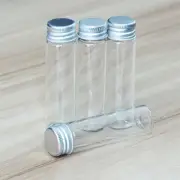 20ml Storing Glass Bottles Mini Aluminum 5-100pcs Crafts Essential Vials Jars