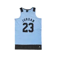 在飛比找PChome24h購物優惠-Nike 背心 Jordan Tank 藍 黑 女款 童裝 