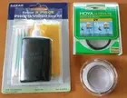 37mm Hoya UV, SUNPAK QM-37 Digital 1A Filters, SAKAR Care Kit SLR HDSLR