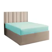 Egyptian Cotton Fitted Sheet - Aqua