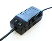 Atari XL/XE PSU OLED Digital Black - Replacement Atari XL/XE Power Supply, AU