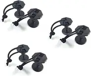 QSTDGVPW 6pcs/Set Body Board Surfboard Leash Plug with Drawstring Cords