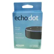 NEW Amazon Echo Dot 2nd Generation w/ Alexa Voice Media Device Black RS03QR (AD)