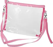 Transparent Messenger Bag Concert Bags Clear Purse Clear Concert Approved Bag Clear Stadium Bags for Women Crossbody Small Clear Bag Crossbody Bag Clear Bag for Women Toe Bag