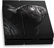 Official Klaudia Senator Angel French Bulldog Vinyl Sticker Gaming Skin Decal Cover Compatible with Sony Playstation 4 PS4 Console