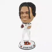 Ja'Marr Chase Cincinnati Bengals Away Jersey Variant Bighead Bobblehead NFL