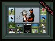 JASON DAY LIMITED EDITION SIGNED & FRAMED MEMORABILIA - 2015 PGA CHAMPIONSHIP