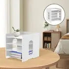 4/5 Tiers Scrapbook Paper Organizer Desktop Scrapbook Paper Storage PaWCl