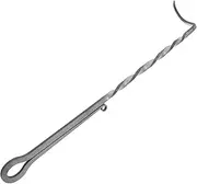 Meat Turner BBQ Accessory Food Flipper Hook Stainless Steel BBQ Grill Tool for Turning