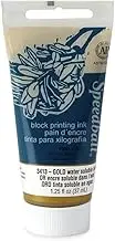 Speedball Water Based Block Printing Ink 37 ml, Gold