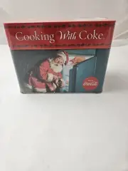 Coca Cola Recipe Card Collection in Collectible Tin Container sealed