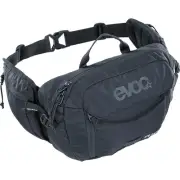 EVOC HIP PACK 3l Hydration Bag, Volume: 3L, Bladder: Not included, Black