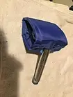 OLD SCHOOL BMX BLUE Pad silver stem MONGOOSE HUFFY SCHWINN SKYWAY HUTCH