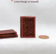 1:6 Scale CAPTAIN NEMO'S JOURNAL Miniature Playscale Readable Illustrated Book