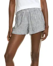 Femme Society Linen-Blend Short