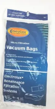 Envirocare Micro Filtration Eectrolux Vacuum Bags 807 Single Pack 6 Bags + 1